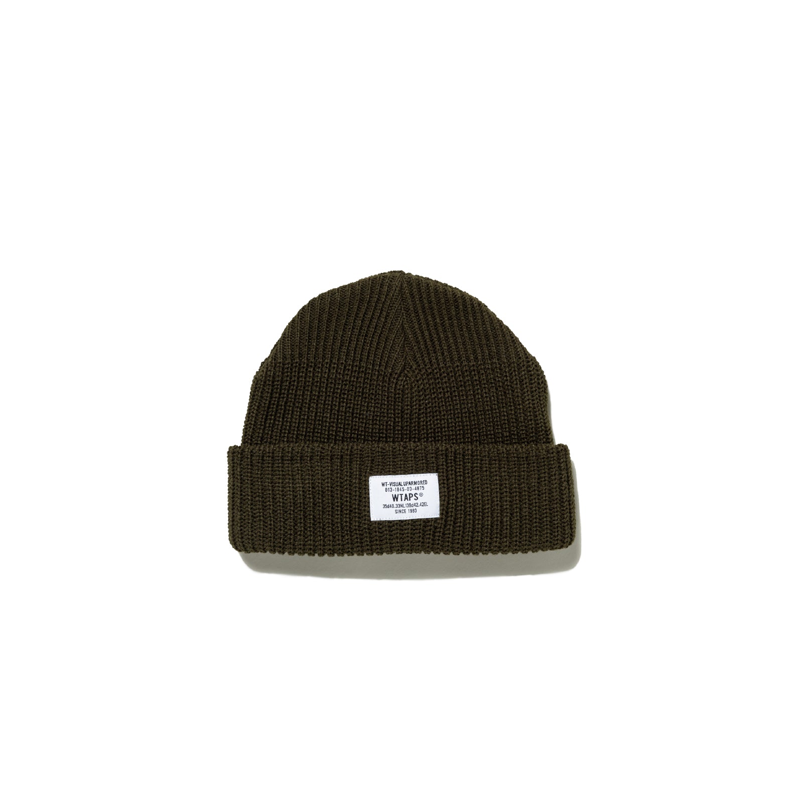 ダブルタップスWTAPS BEANIE 03 / BEANIE / ACRYLIC Black - ニット帽