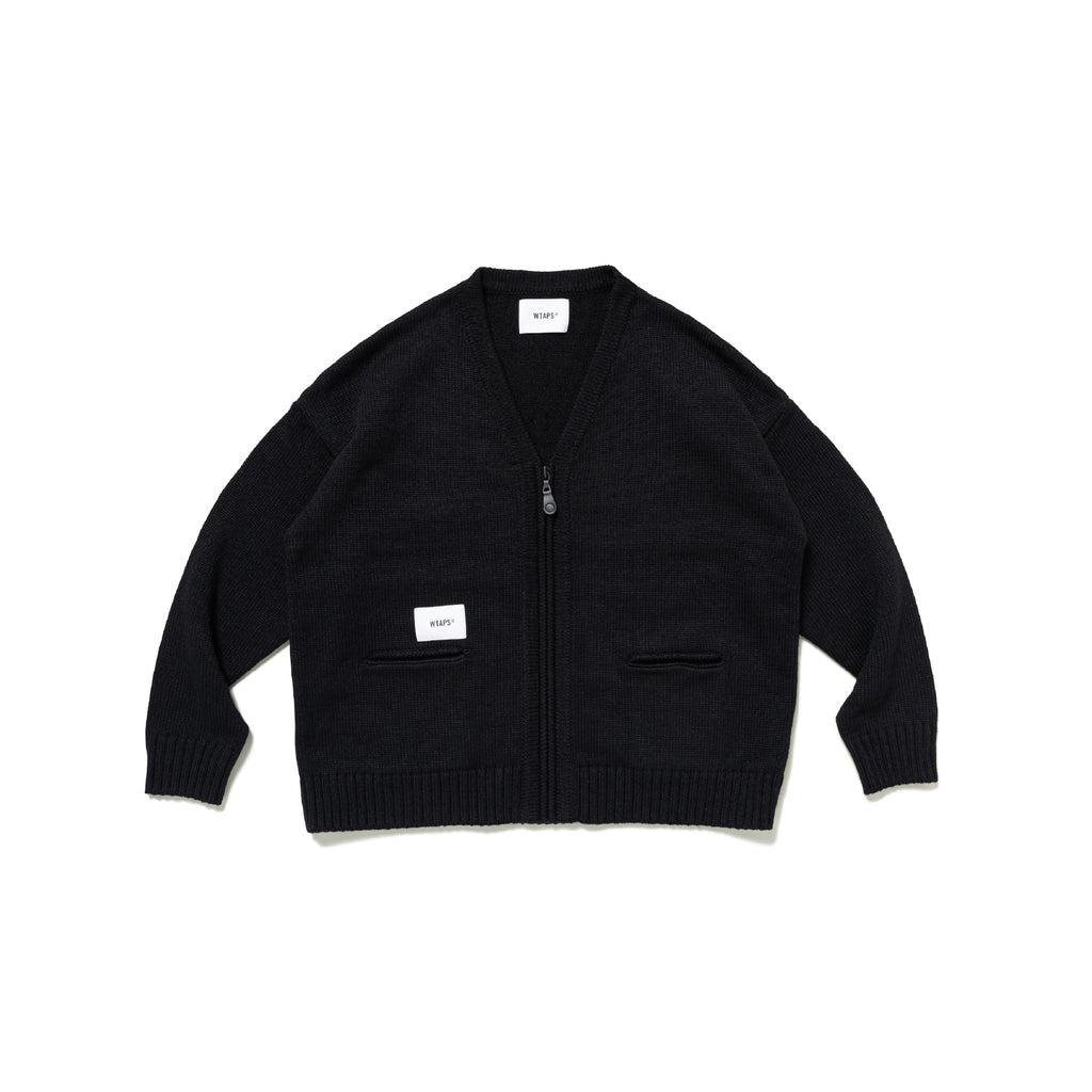 wtaps PALMER カーディガン 23AW SWEATER POLY着丈67cm - www