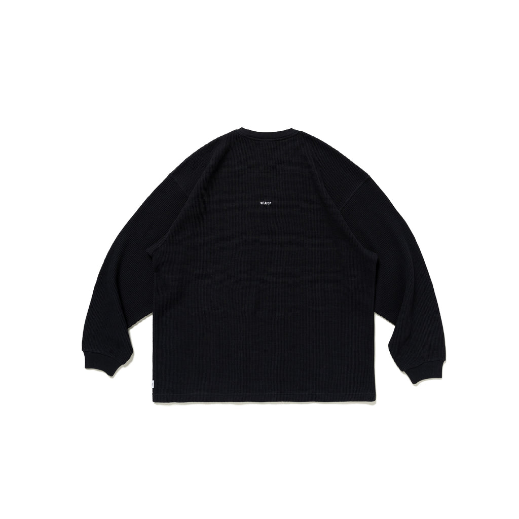 WTAPS WAFFLE / LS / COTTON. LOOSE. SIGN-