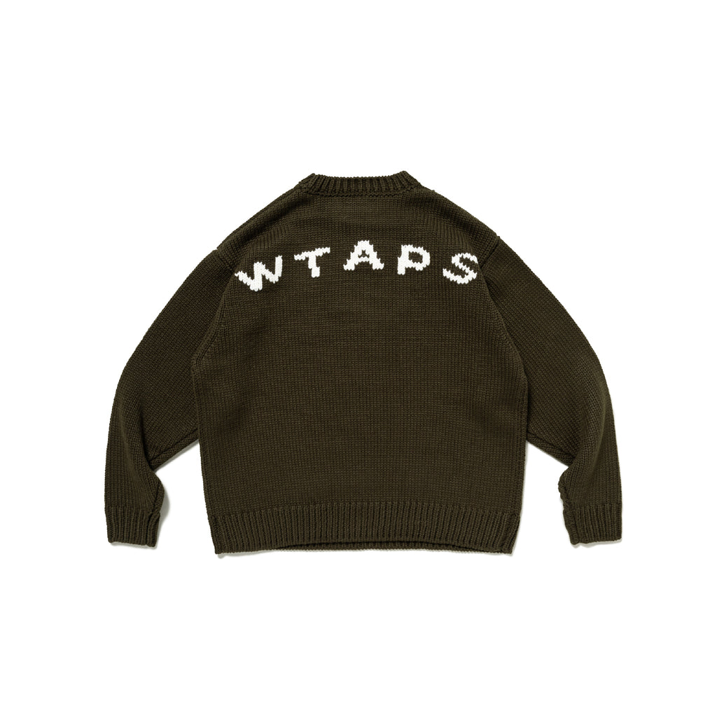 WTAPS CREW NECK 01 SWEATER POLY T-ROCKニット/セーター - ニット