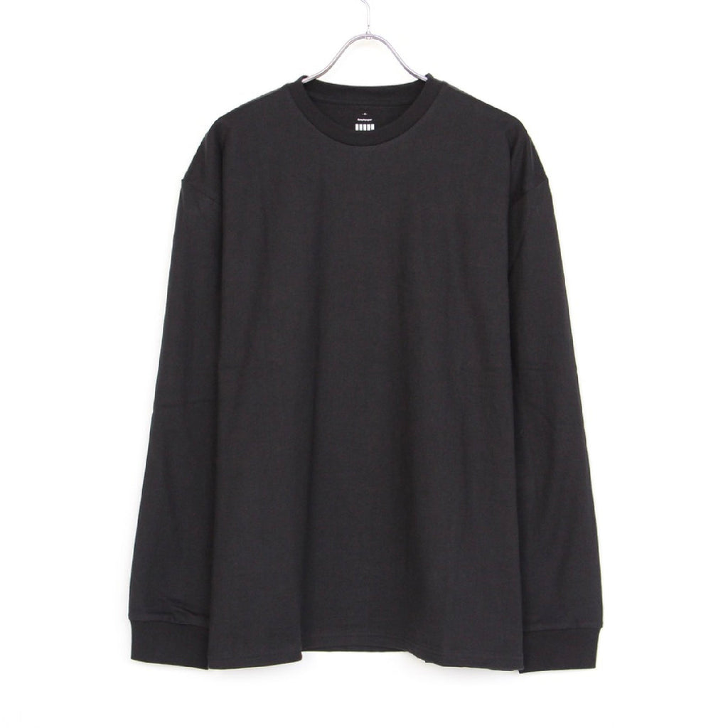 ○美品【グラフペーパー 】L/S Crew Neck Tee Black 3