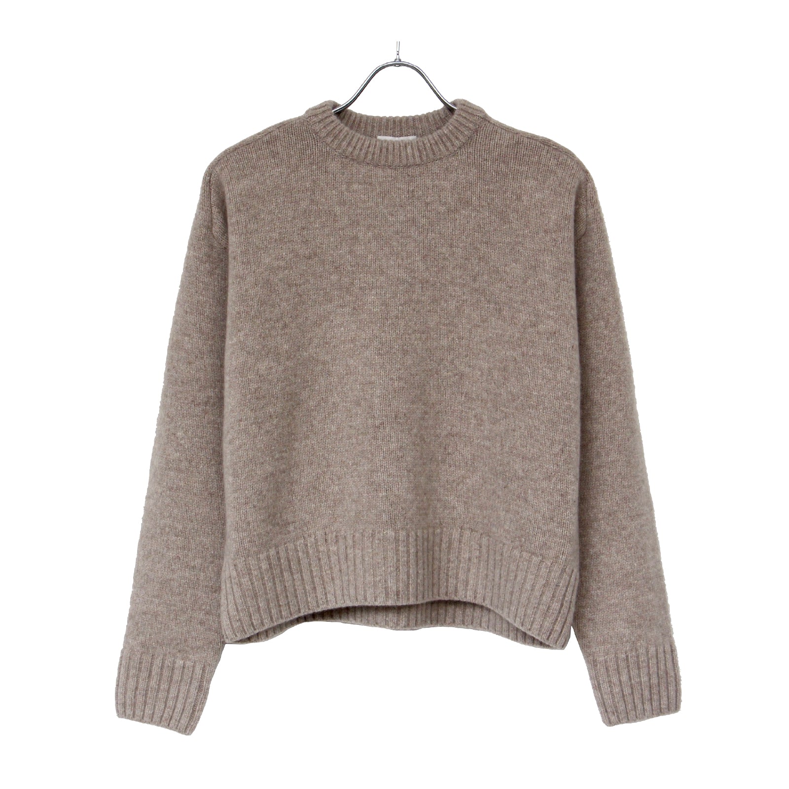 WOOL CASHMERE SILK CREWNECK SWEATER | ref. / Web Store