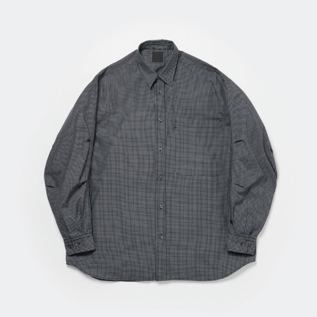 TECH REGULAR COLLAR SHIRT L/S GRAPH PLAID | ref. / Web Store