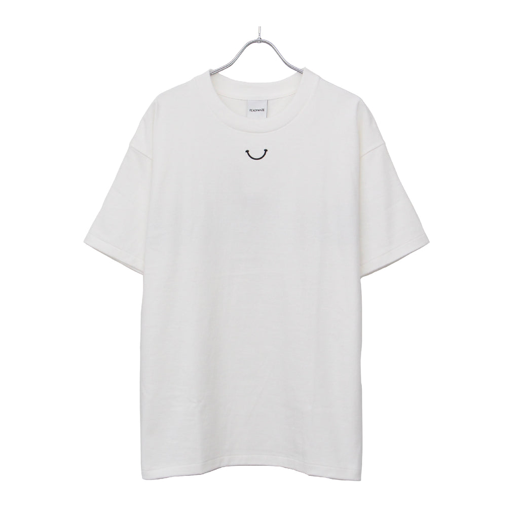 SS T-SHIRT SMILE / WHT | ref. / Web Store